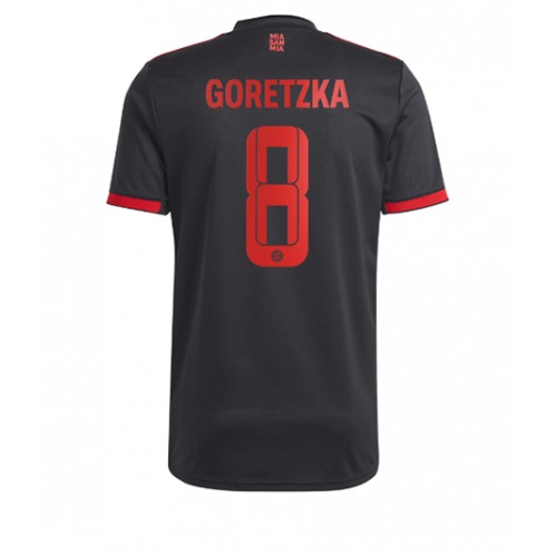 Bayern Munich Leon Goretzka #8 Tredjedrakt 2022-23 Kortermet Bayern Munich Leon Goretzka #8 Tredjedrakt 2022-23 Kortermet
